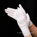 Gants en latex jetables épaissis sans poudre de caoutchouc neutre 100 pièces par boîte